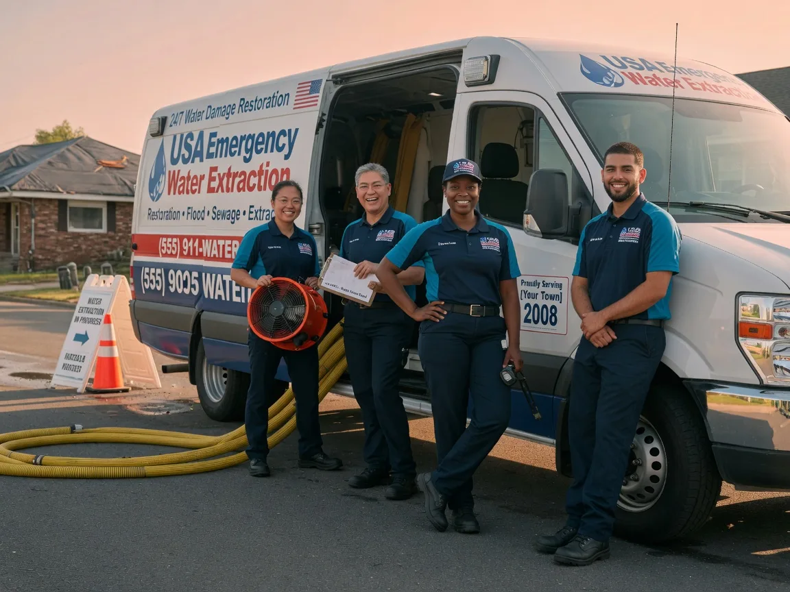 Emergency Water Removal company in Fords, NJ